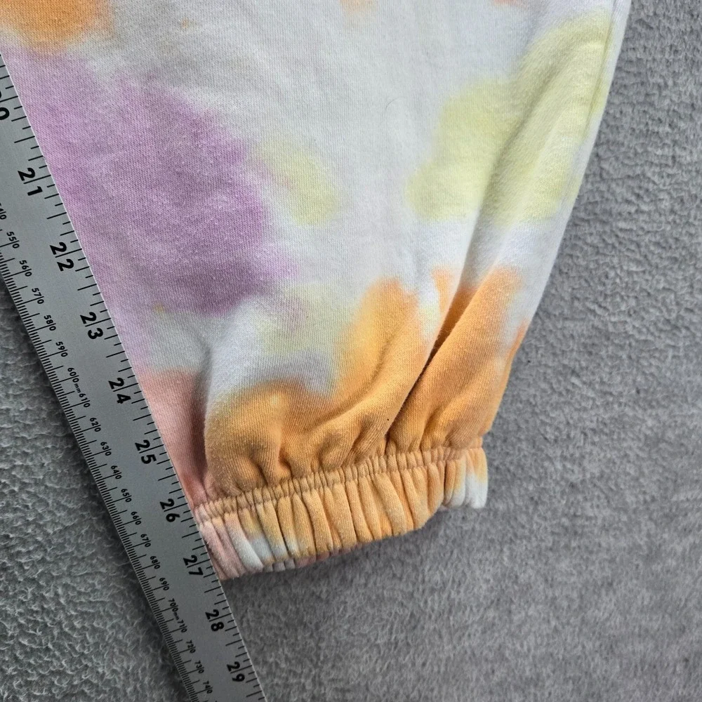 Disneyland Resort Women Activewear‎ Pants 2X Orange Tie Dye Jogger Minnie Mouse